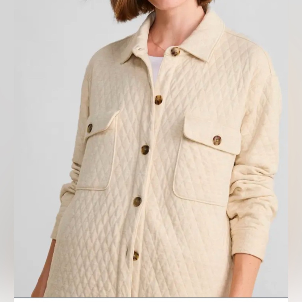 Vineyard Vines Dreamcloth Quilted Shirt Jacket